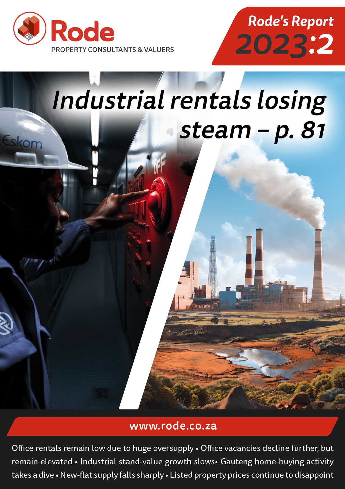 Second-quarter Rode's Report highlights slowing industrial rental growth and better office vacancy rates